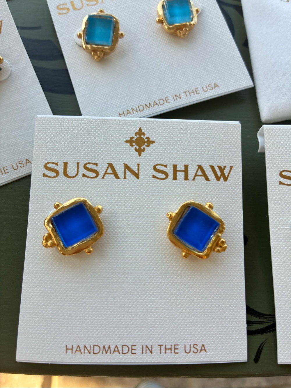 Susan Shaw Charlotte Stud Earrings! - Picture 7 of 13